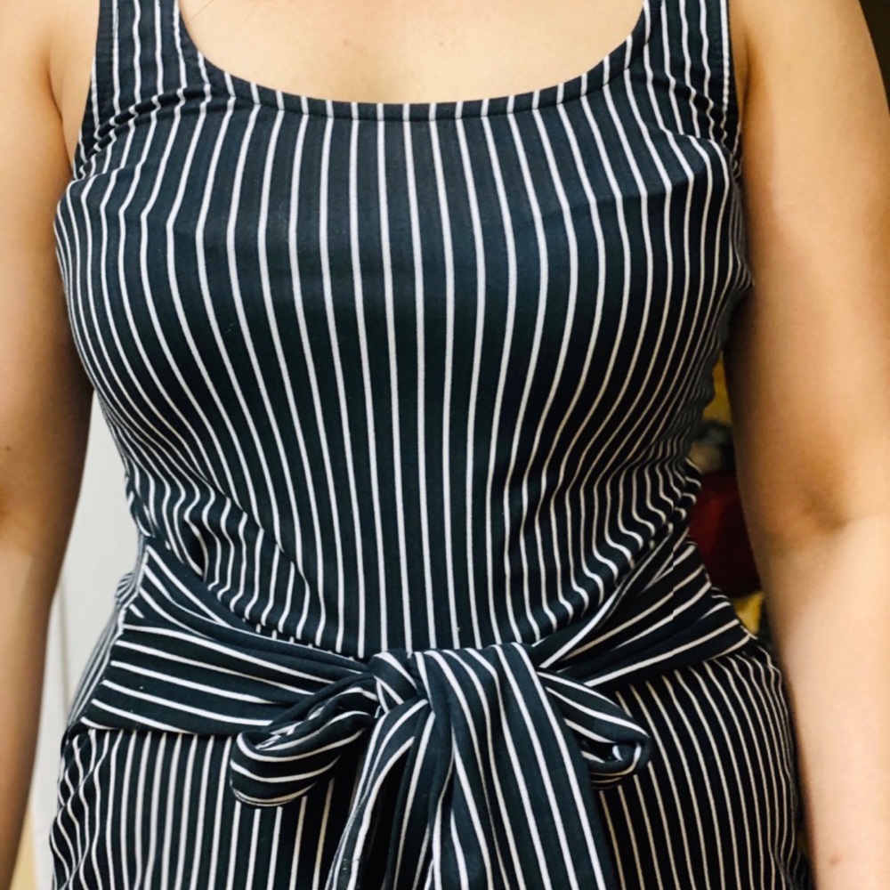 Striped Jumpsuit